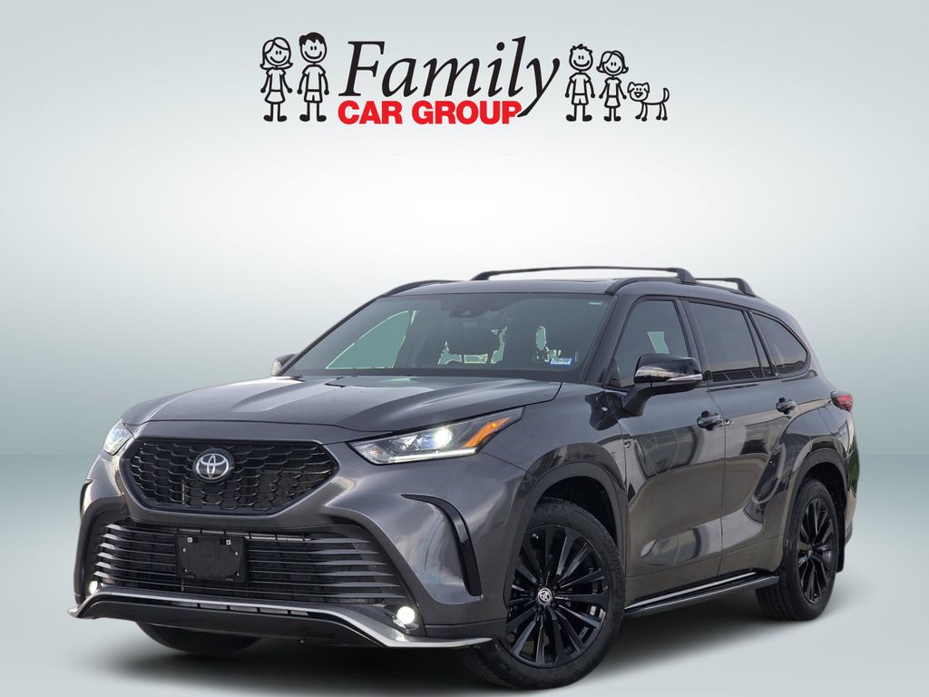 Magnetic Gray Metallic 2024 Toyota Highlander SUV / Crossover Front-Wheel Drive 8-Speed Automatic