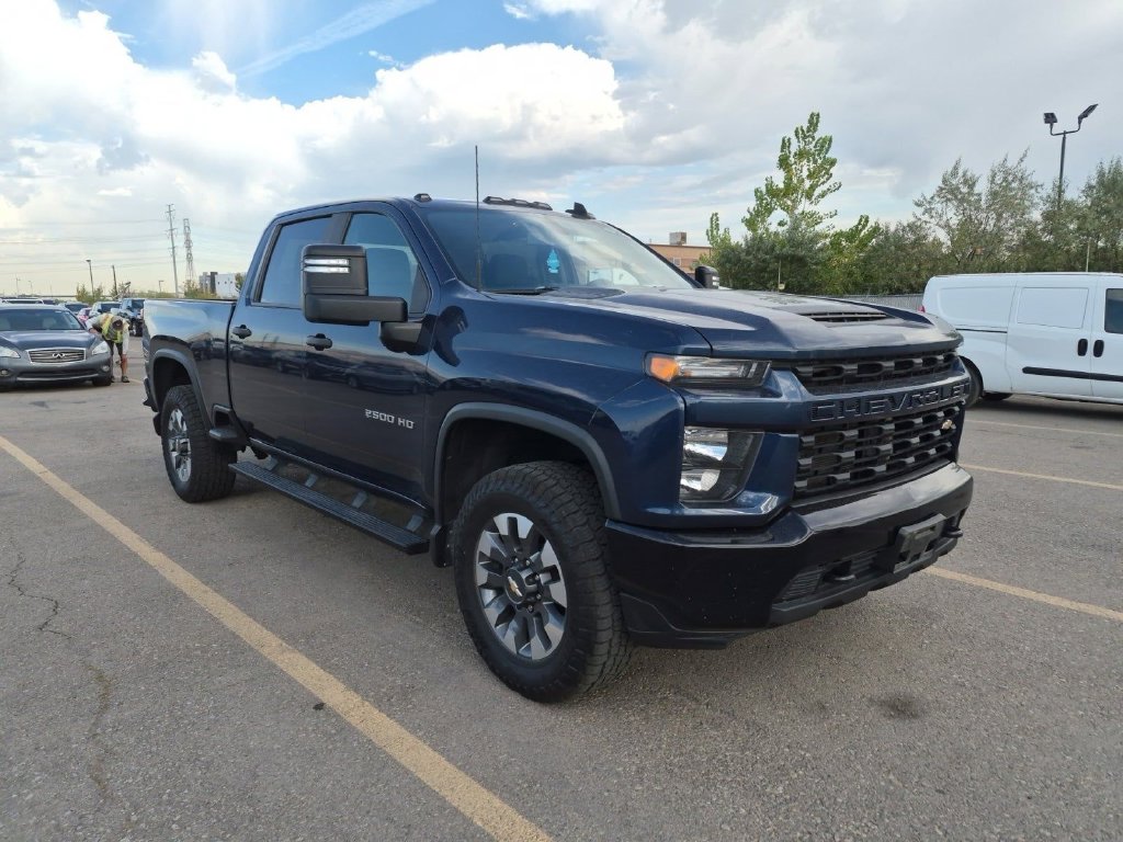 Northsky Blue Metallic 2021 Chevrolet Silverado 2500HD Pickup Truck Four-Wheel Drive 6-Speed Automatic