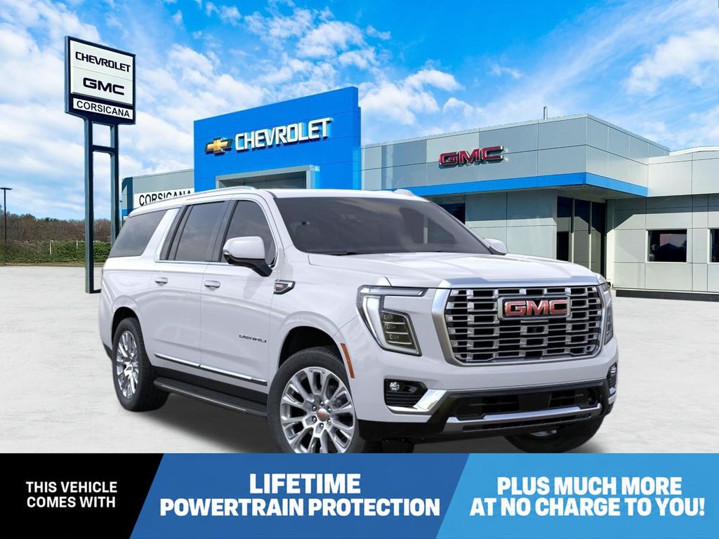 Glacier White Tricoat 2026 GMC Yukon XL SUV / Crossover Four-Wheel Drive 