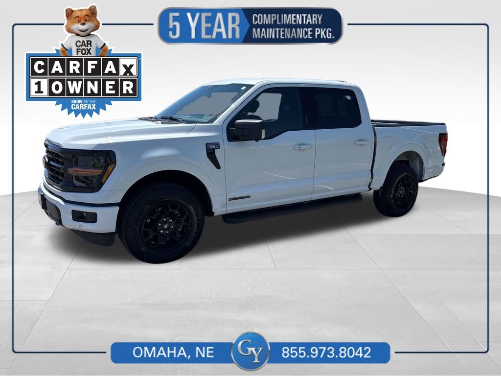 Oxford White 2024 Ford F-150 Pickup Truck Four-Wheel Drive Automatic