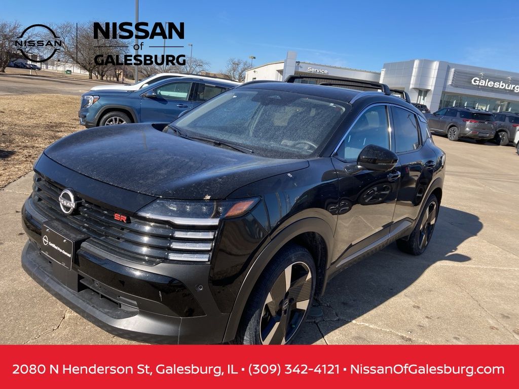 Super Black 2026 Nissan Kicks SUV / Crossover All-Wheel Drive Continuously Variable Transmission