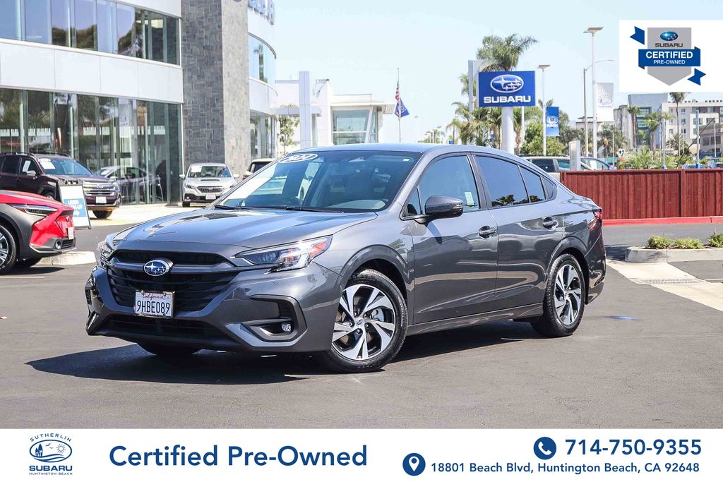 Gray Metallic 2024 Subaru Legacy Sedan All-Wheel Drive Continuously Variable Transmission