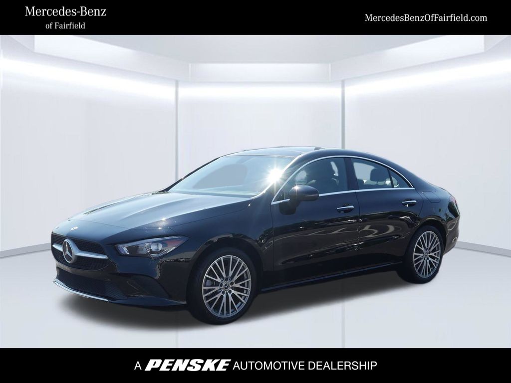 Night Black 2023 Mercedes-Benz CLA Coupe All-Wheel Drive 7-Speed Automatic