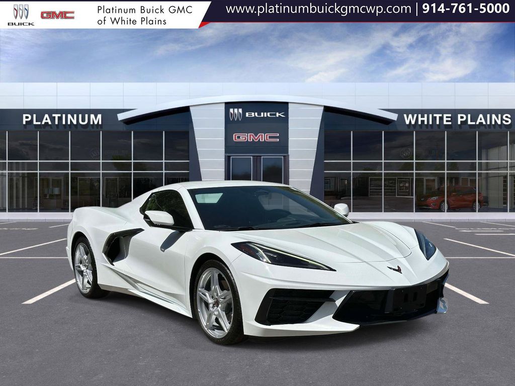 Arctic White 2024 Chevrolet Corvette Stingray 1LT Convertible RWD Convertible Rear-Wheel Drive 8-Speed Dual Clutch