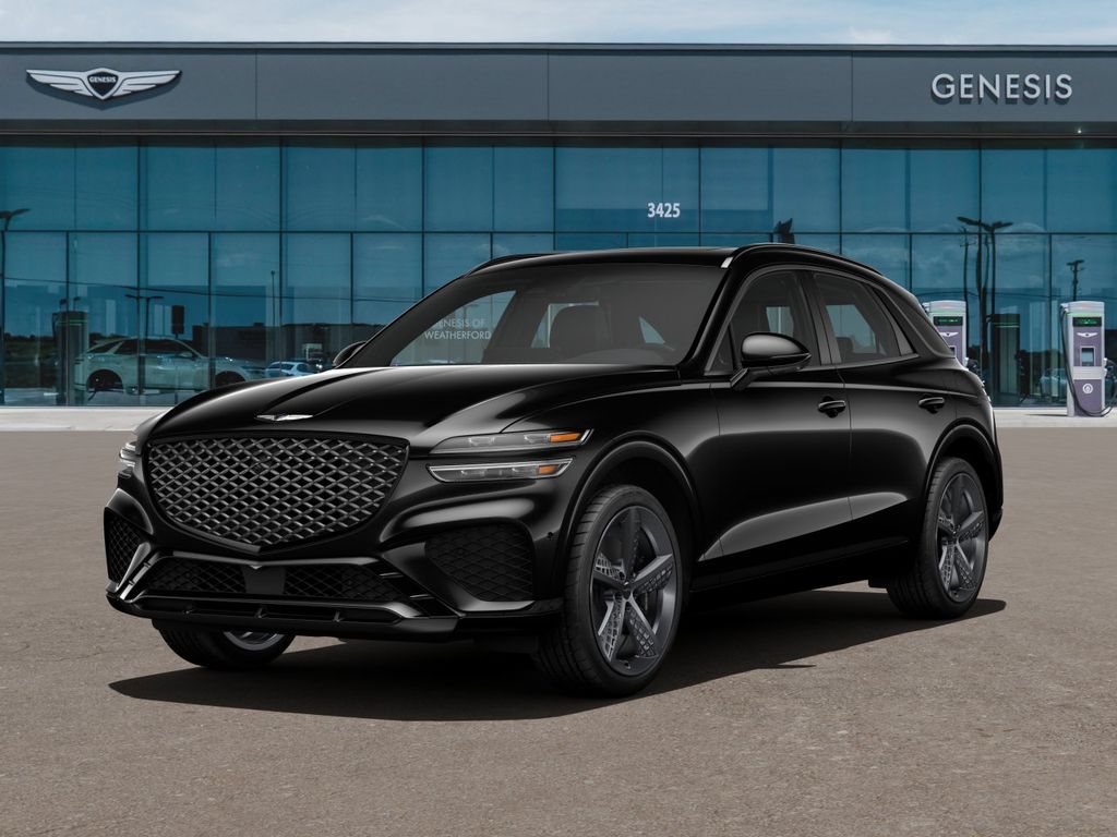Vik Black 2025 Genesis GV70 3.5T Sport AWD SUV / Crossover All-Wheel Drive 8-Speed Automatic