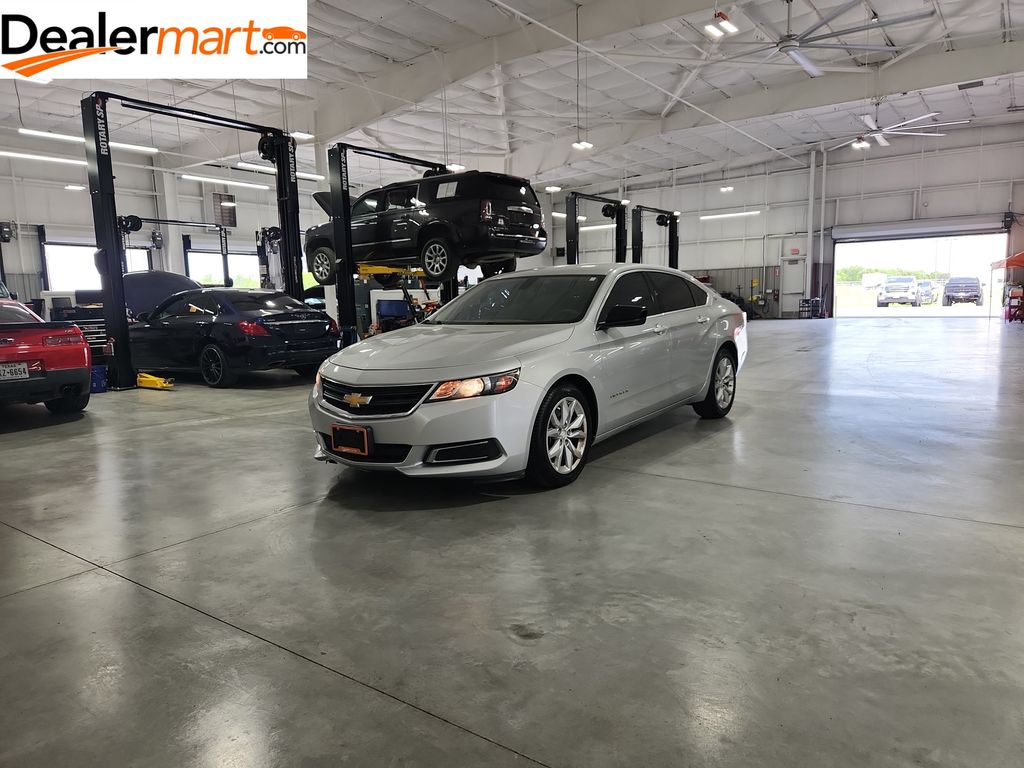 Silver Ice Metallic 2018 Chevrolet Impala Sedan Front-Wheel Drive 6-Speed Automatic Overdrive