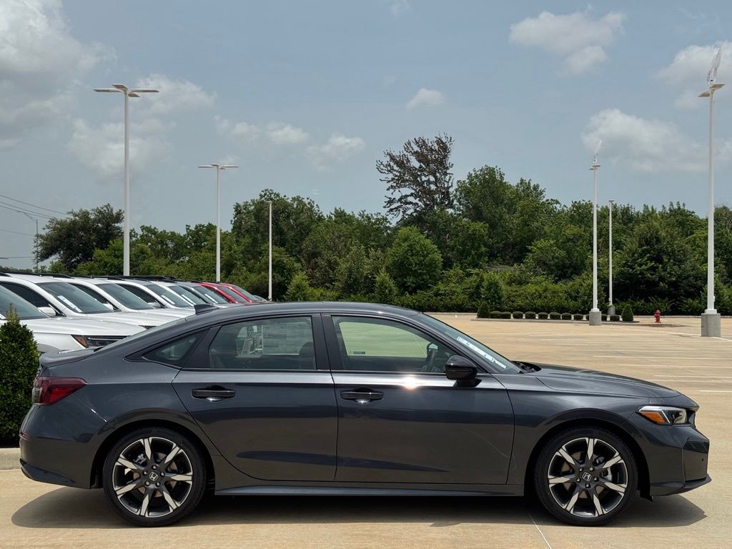 2026 Honda Civic Hybrid Sport Touring Gray at Classic Elite Chevrolet Sugar Land