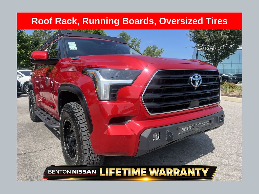 Red 2023 Toyota Sequoia SUV / Crossover Four-Wheel Drive Automatic