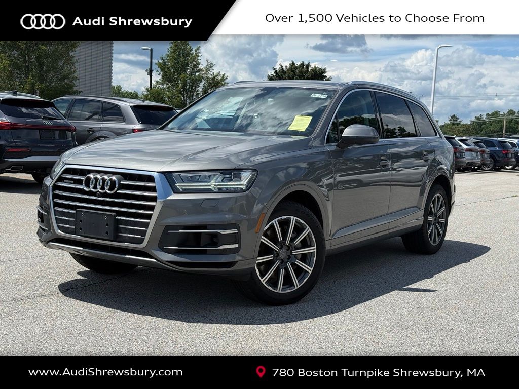 Gray 2017 Audi Q7 SUV / Crossover All-Wheel Drive 8-Speed Automatic