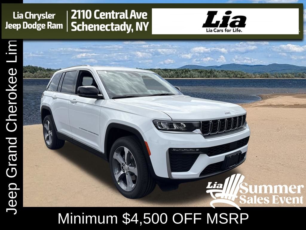 Bright White Clearcoat 2026 Jeep Grand Cherokee SUV / Crossover Four-Wheel Drive 8-Speed Automatic
