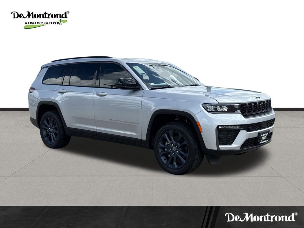2026 Jeep Grand Cherokee L  Silver at Texan Dodge Chrysler Jeep Ram