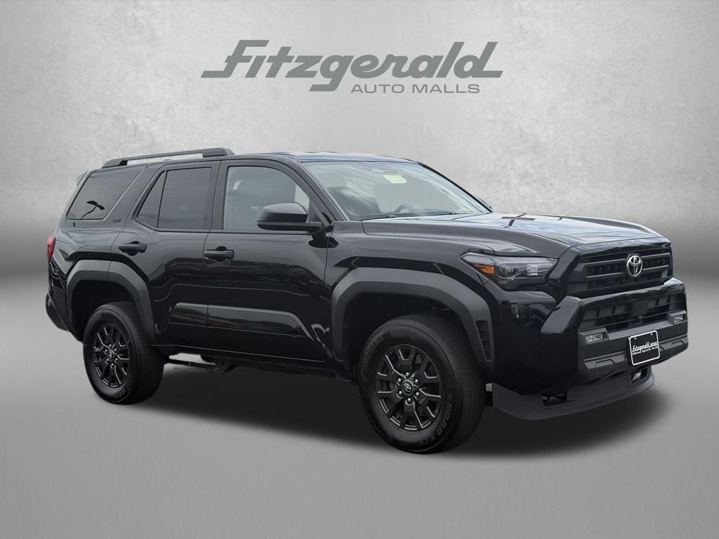 Black 2025 Toyota 4Runner SUV / Crossover Four-Wheel Drive 8-Speed Automatic