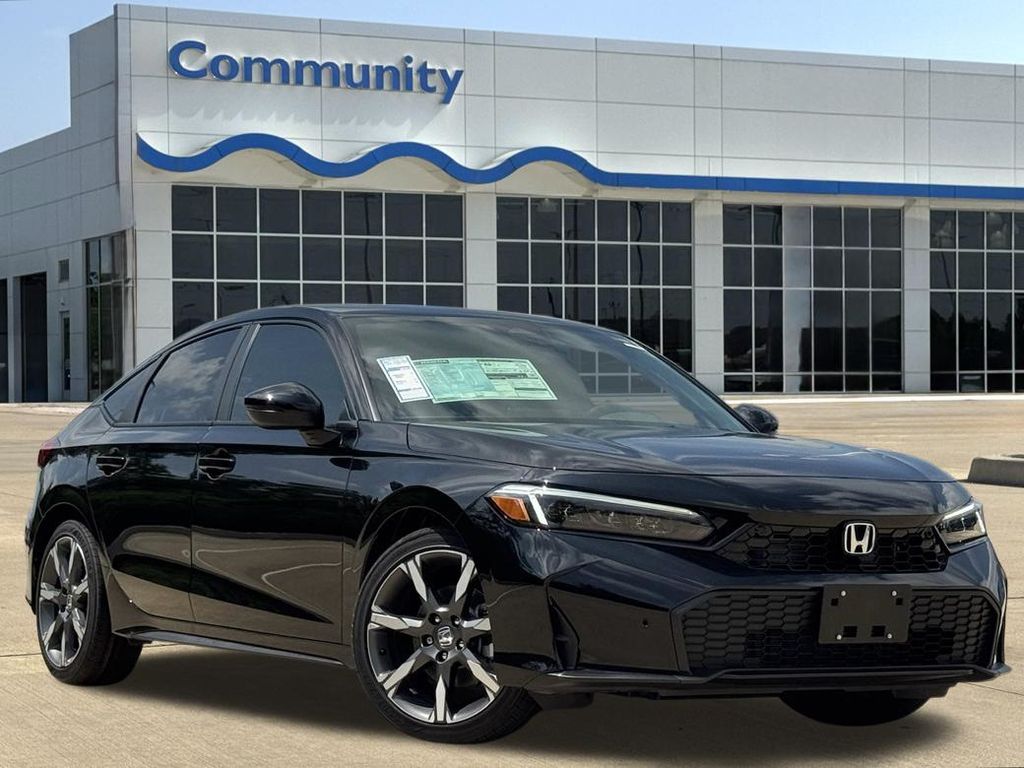 2026 Honda Civic Hybrid Sport Touring Black at Bayshore Chrysler Jeep Dodge Ram