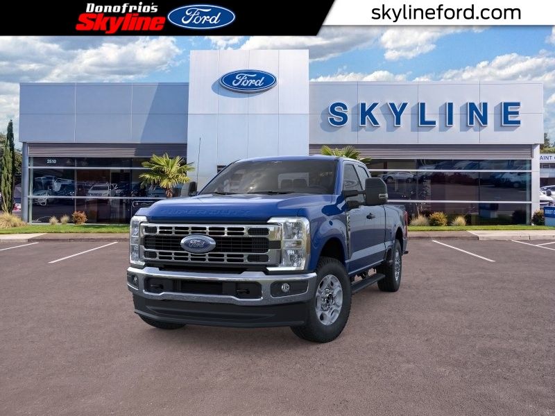 Argon Blue Metallic 2026 Ford F-250 Super Duty Pickup Truck Four-Wheel Drive Automatic
