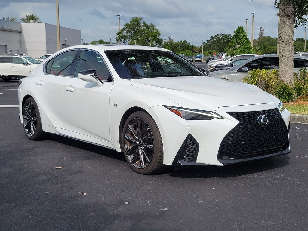 used 2022 Lexus IS car, priced at $43,998