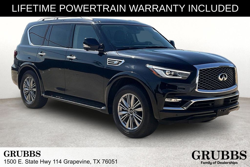 Mineral Black 2024 INFINITI QX80 SUV / Crossover All-Wheel Drive 7-Speed Automatic
