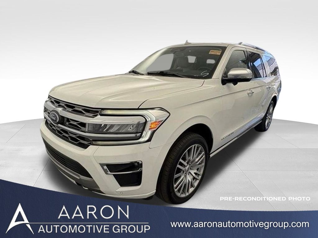 White Metallic 2023 Ford Expedition SUV / Crossover Four-Wheel Drive Automatic