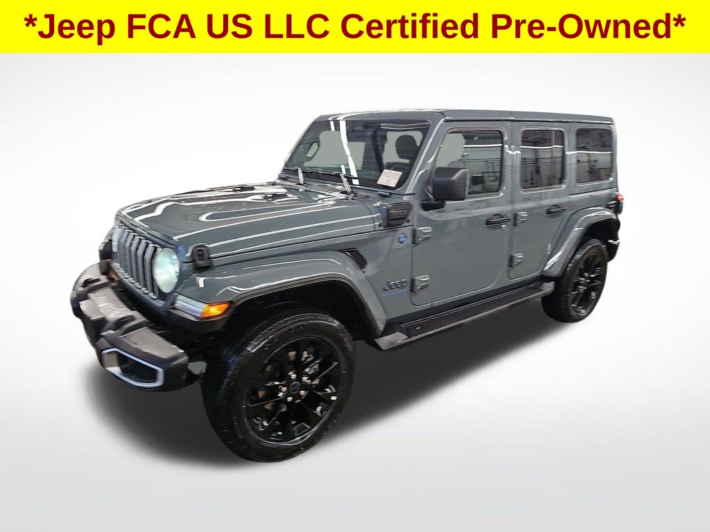 2025 Anvil Clear Coat Jeep Wrangler Sahara 4xe 4X4 SUV