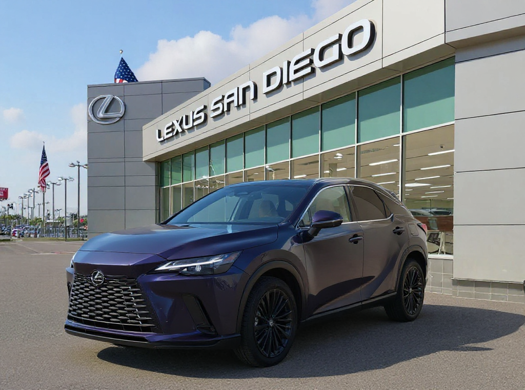 Nightfall Mica 2026 Lexus RX Hybrid 350h Premium AWD SUV / Crossover All-Wheel Drive Continuously Variable Transmission