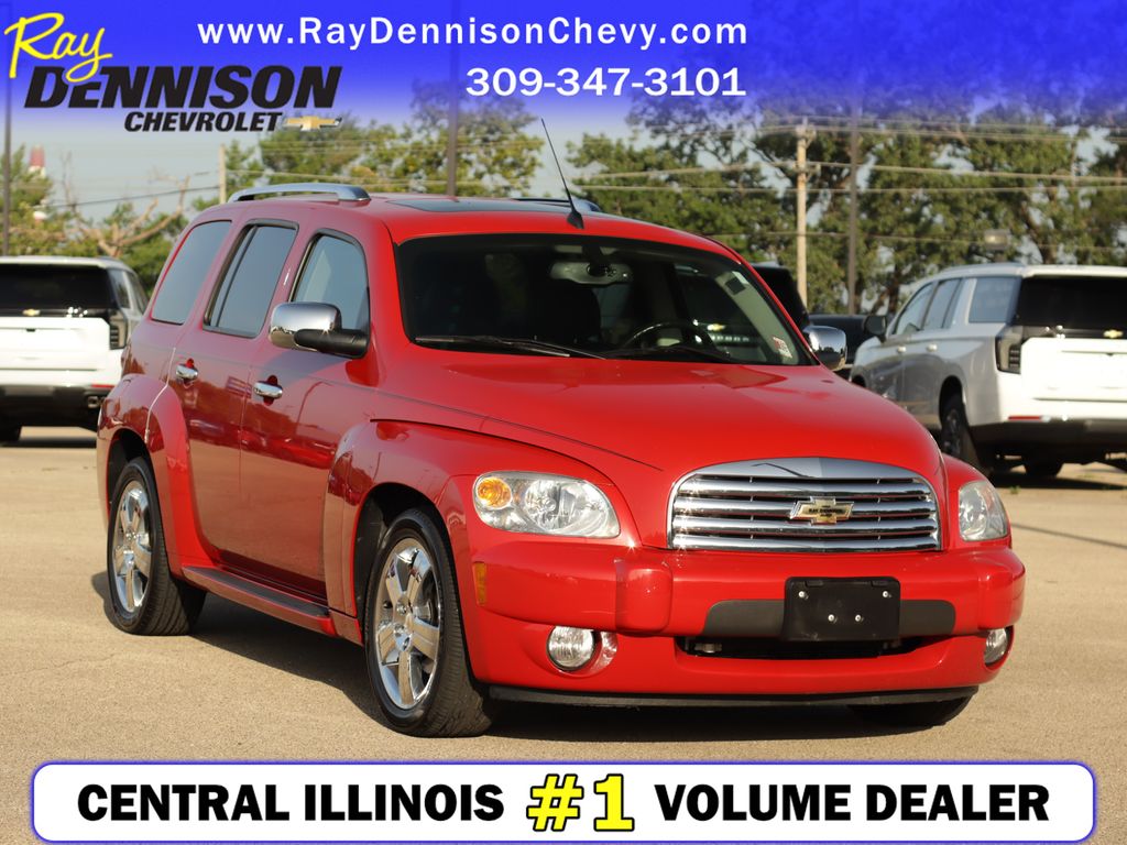 Victory Red Metallic 2011 Chevrolet HHR Wagon Front-Wheel Drive 4-Speed Automatic