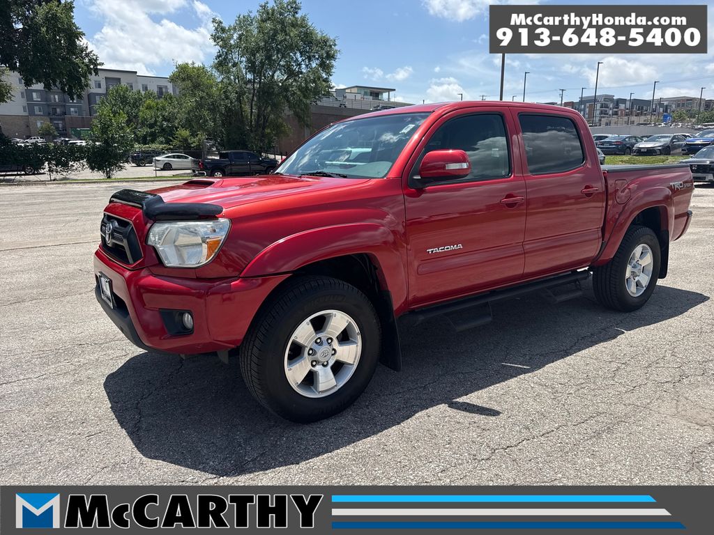 Barcelona Red Metallic 2014 Toyota Tacoma Pickup Truck Four-Wheel Drive 5-Speed Automatic