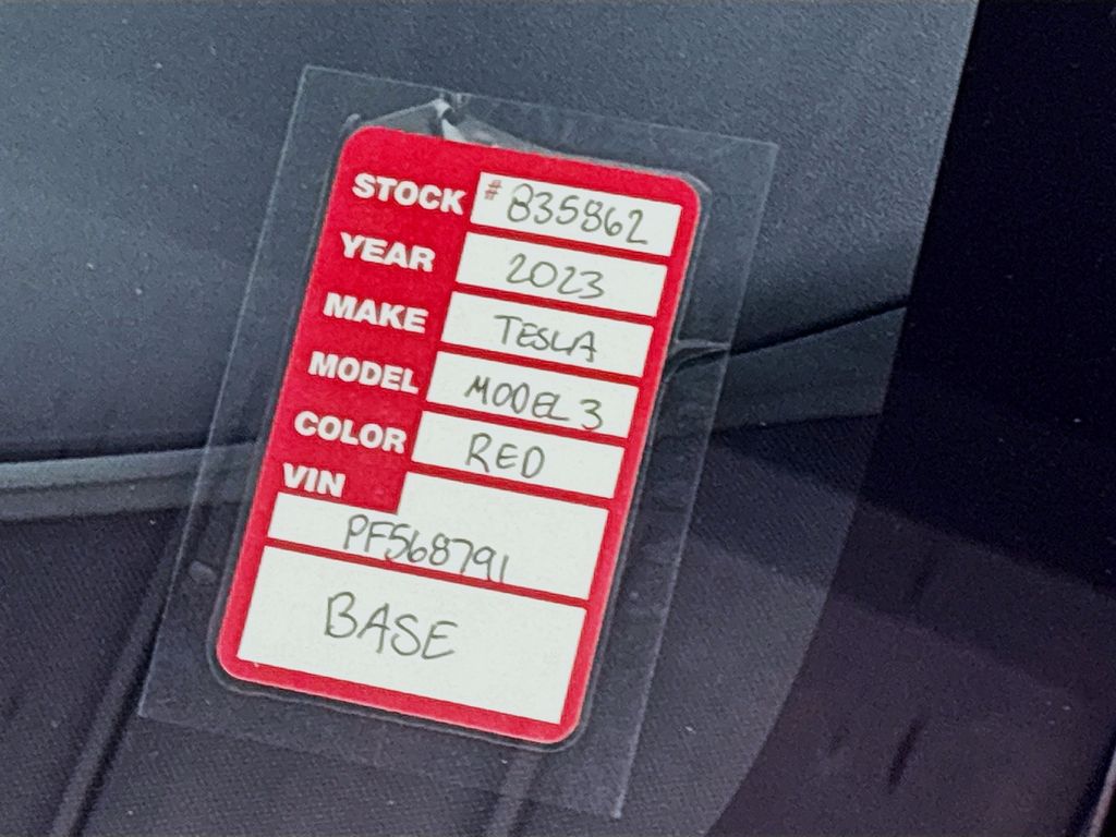 2023 Tesla Model 3 Base