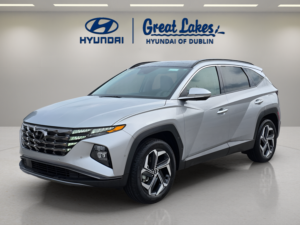 Shimmering Silver 2022 Hyundai Tucson Limited AWD SUV / Crossover All-Wheel Drive 8-Speed Automatic