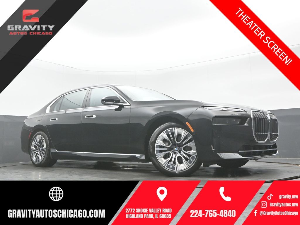 Black Sapphire Metallic 2023 BMW i7 Sedan All-Wheel Drive Automatic