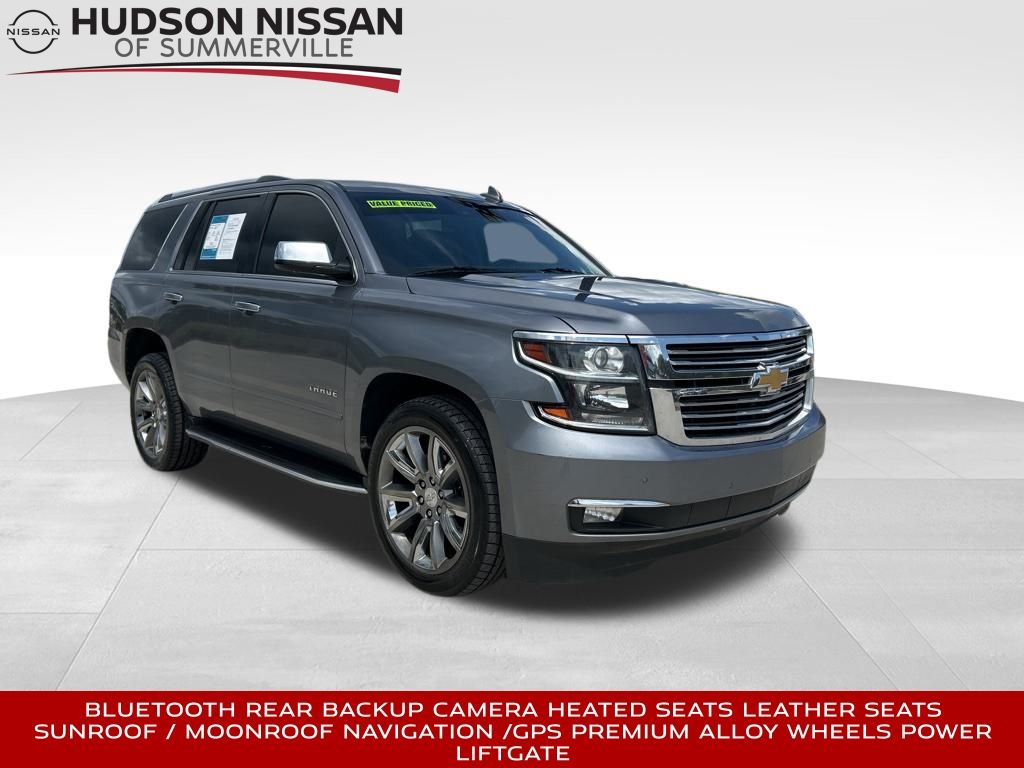 2018 Satin Steel Metallic Chevrolet Tahoe Premier SUV
