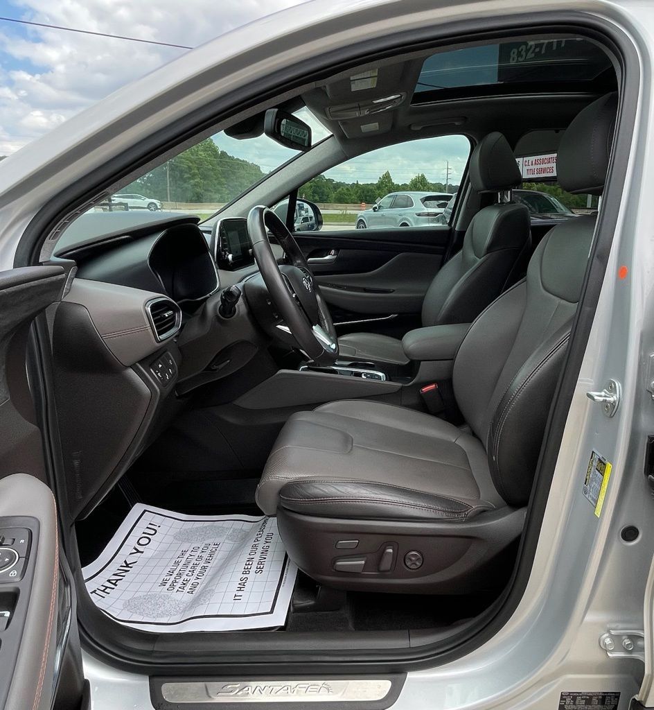 2019 Hyundai Santa Fe Ultimate Silver at Bayway Cadillac of The Woodlands