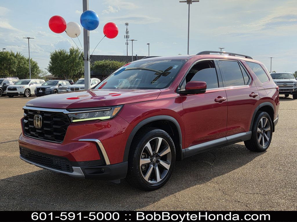 Radiant Red 2023 Honda Pilot SUV / Crossover All-Wheel Drive Automatic