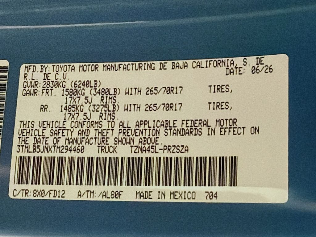 New 2026 Toyota Tacoma Truck