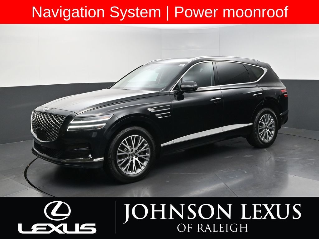 Vik Black 2021 Genesis GV80 SUV / Crossover All-Wheel Drive 8-Speed Automatic
