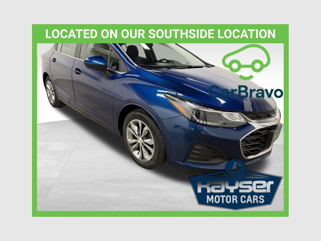 Pacific Blue Metallic 2019 Chevrolet Cruze LT Sedan FWD Sedan Front-Wheel Drive 6-Speed Automatic