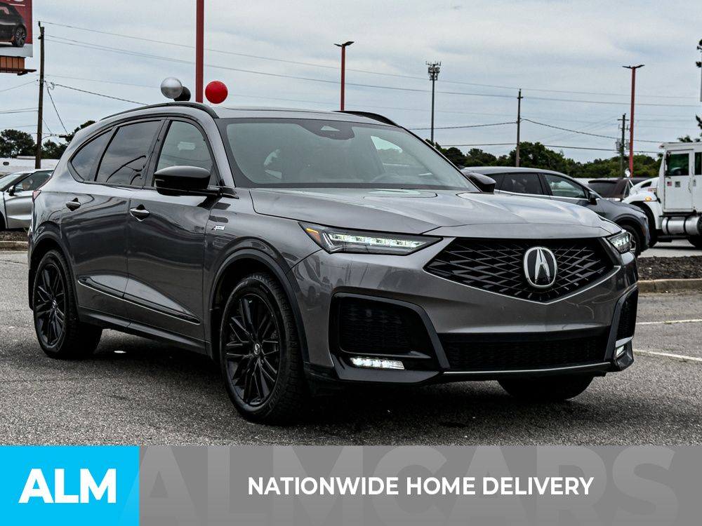 Used 2025 Gray Acura A-Spec Advance Package image 4