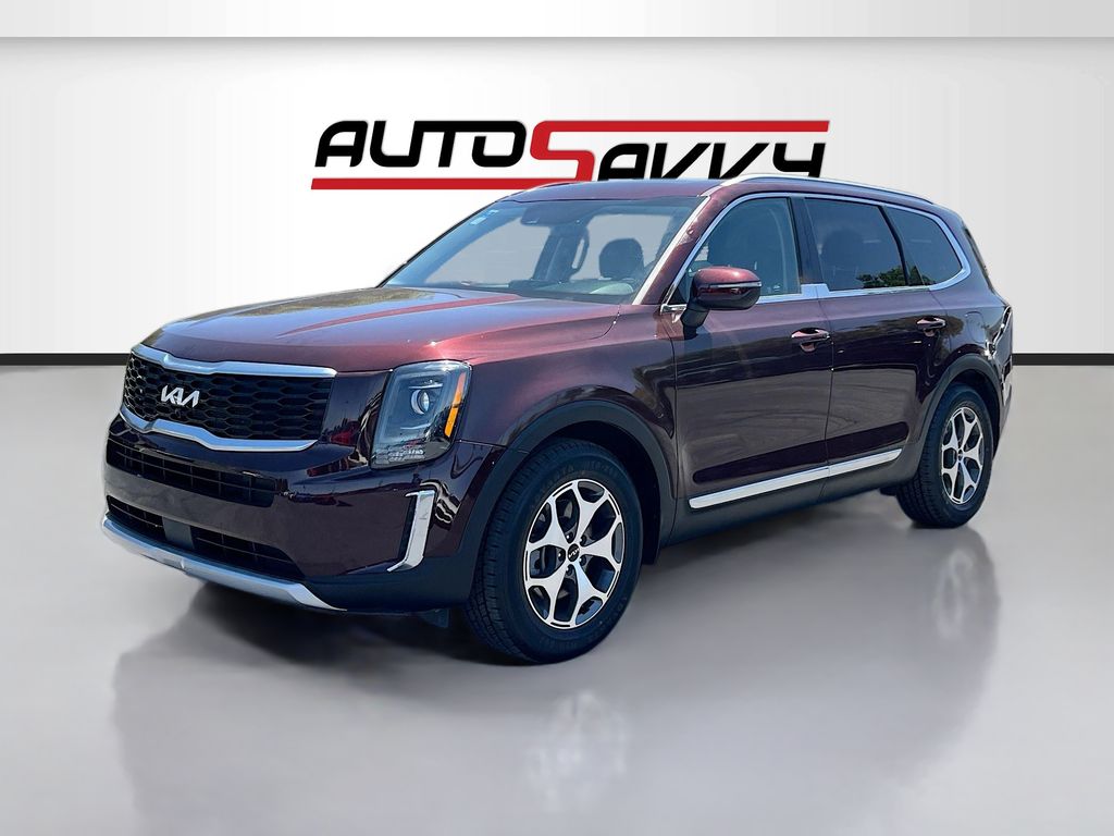 Used 2022 Purple Kia EX image 3