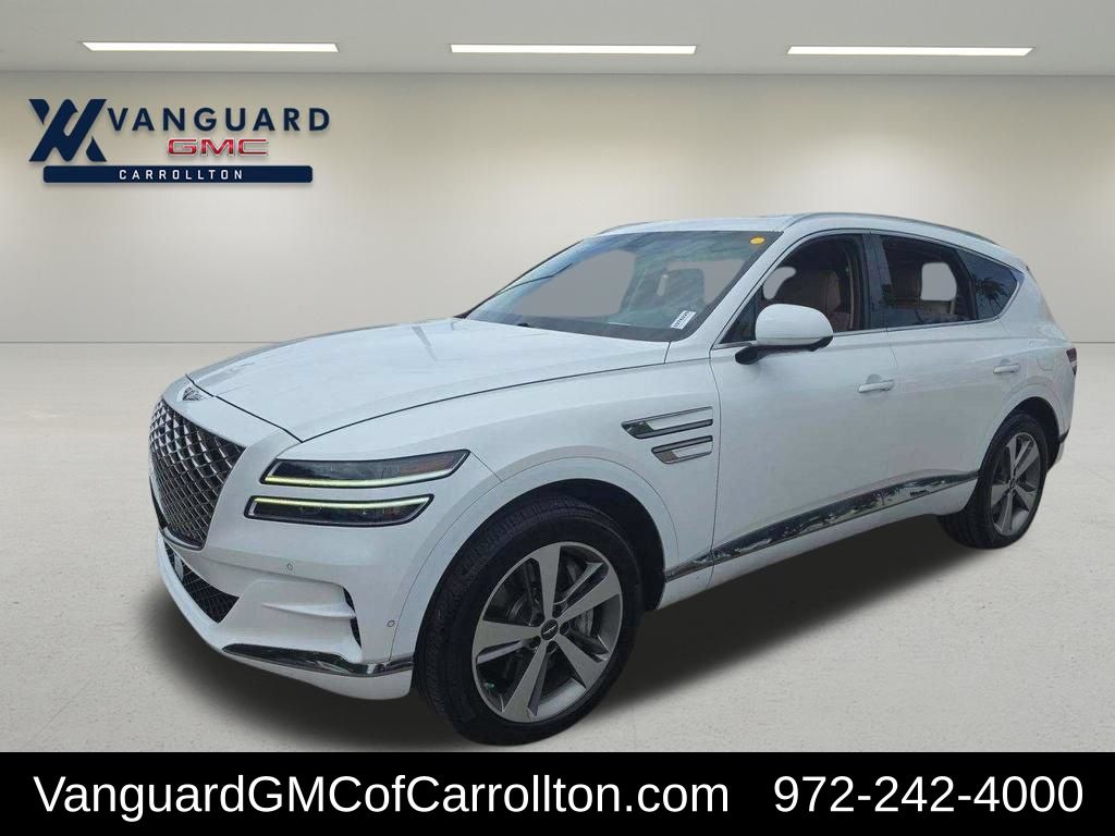 Uyuni White 2021 Genesis GV80 SUV / Crossover 8-Speed Automatic