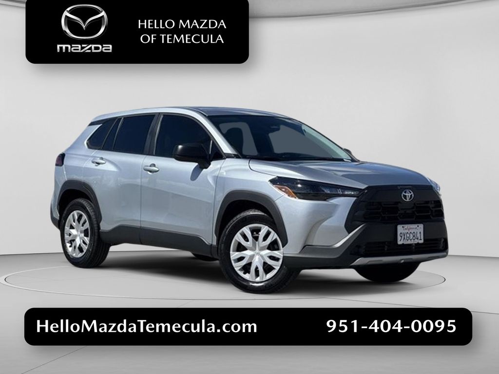 Sonic Silver 2026 Toyota Corolla Cross SUV / Crossover Front-Wheel Drive Continuously Variable Transmission