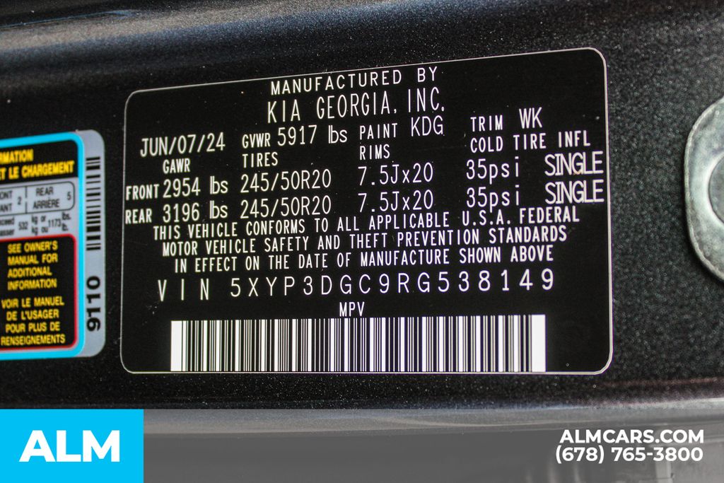 Used 2024 Gray Kia EX X-Line image 42