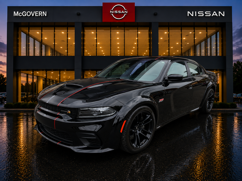 Pitch Black Clearcoat 2023 Dodge Charger Sedan Rear-Wheel Drive 8-Speed Automatic