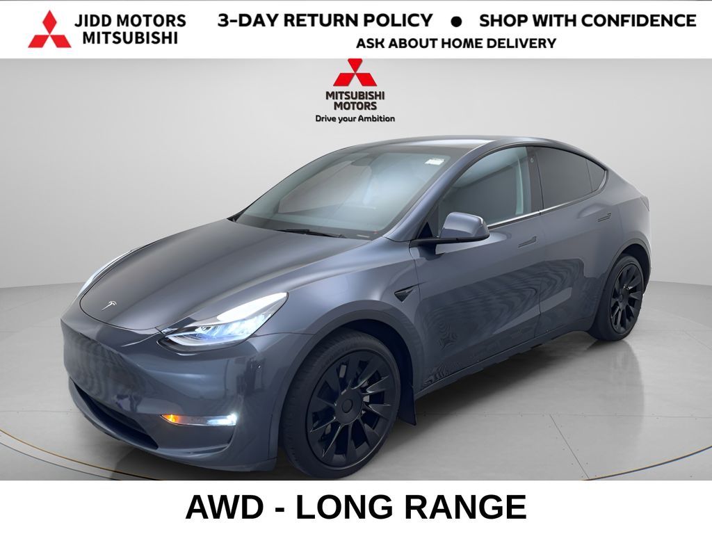 Midnight Silver Metallic 2022 Tesla Model Y SUV / Crossover All-Wheel Drive 1-Speed Automatic