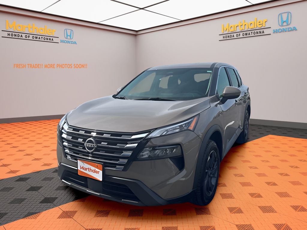 Baja Storm Metallic 2025 Nissan Rogue SV FWD SUV / Crossover Front-Wheel Drive Continuously Variable Transmission