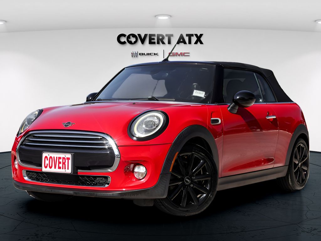 Chili Red 2019 MINI Cooper Convertible FWD Convertible Front-Wheel Drive 6-Speed Automatic