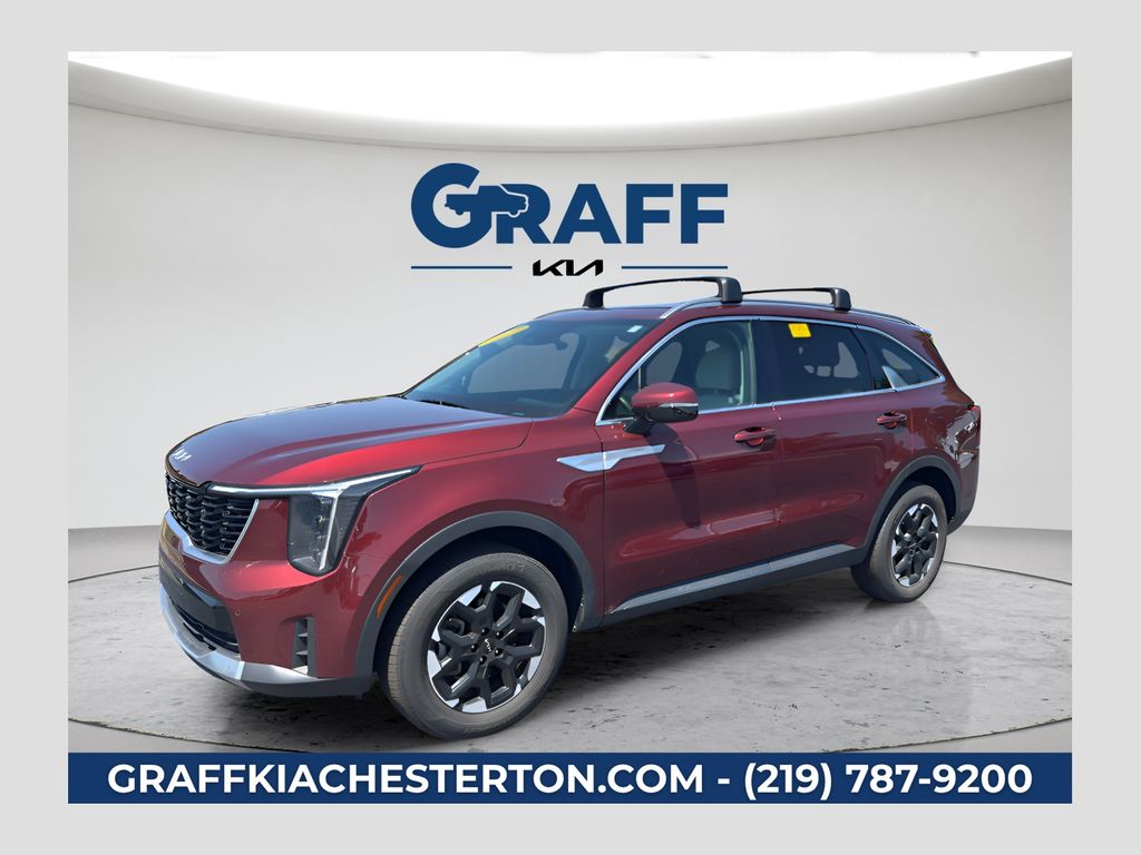 Dawning Red 2025 Kia Sorento SUV / Crossover All-Wheel Drive 8-Speed Automatic