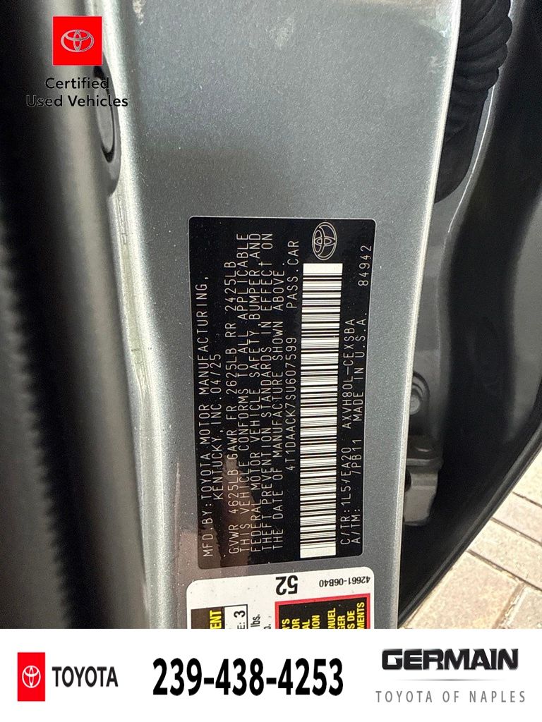 Certified Used 2025 Gray Toyota SE image 22