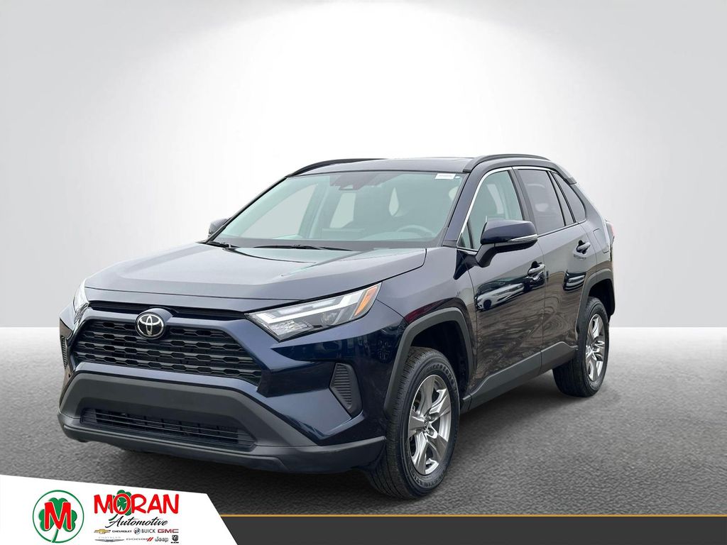 Blue 2024 Toyota RAV4 XLE AWD SUV / Crossover All-Wheel Drive 8-Speed Automatic