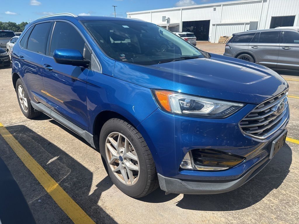 2021 Ford Edge SEL Blue at Cook Ford