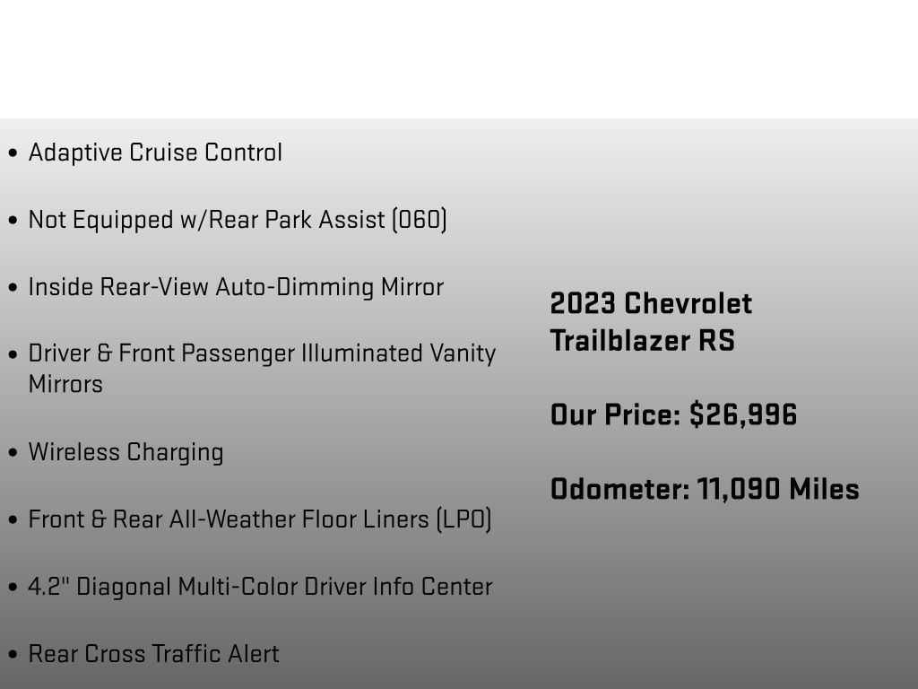 2023 Chevrolet TrailBlazer RS Beige at Auto Express Mitsubishi