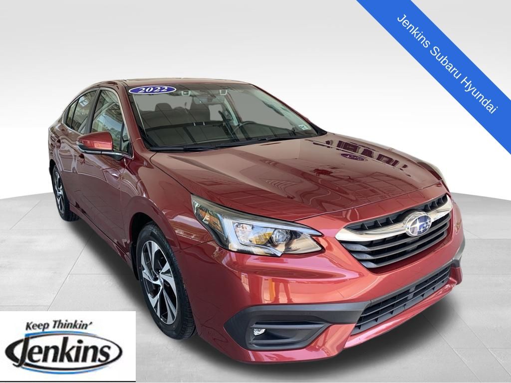 Crimson Red Pearl 2022 Subaru Legacy Sedan All-Wheel Drive Continuously Variable Transmission