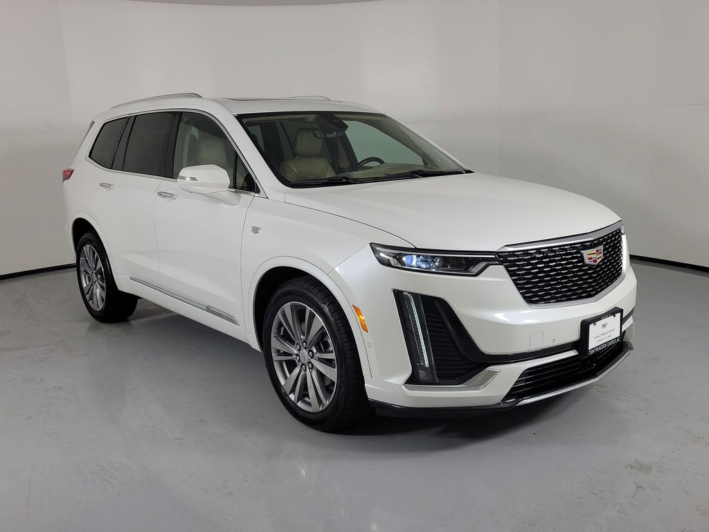 2023 Cadillac XT6 Premium Luxury White at Tom Peacock Cadillac